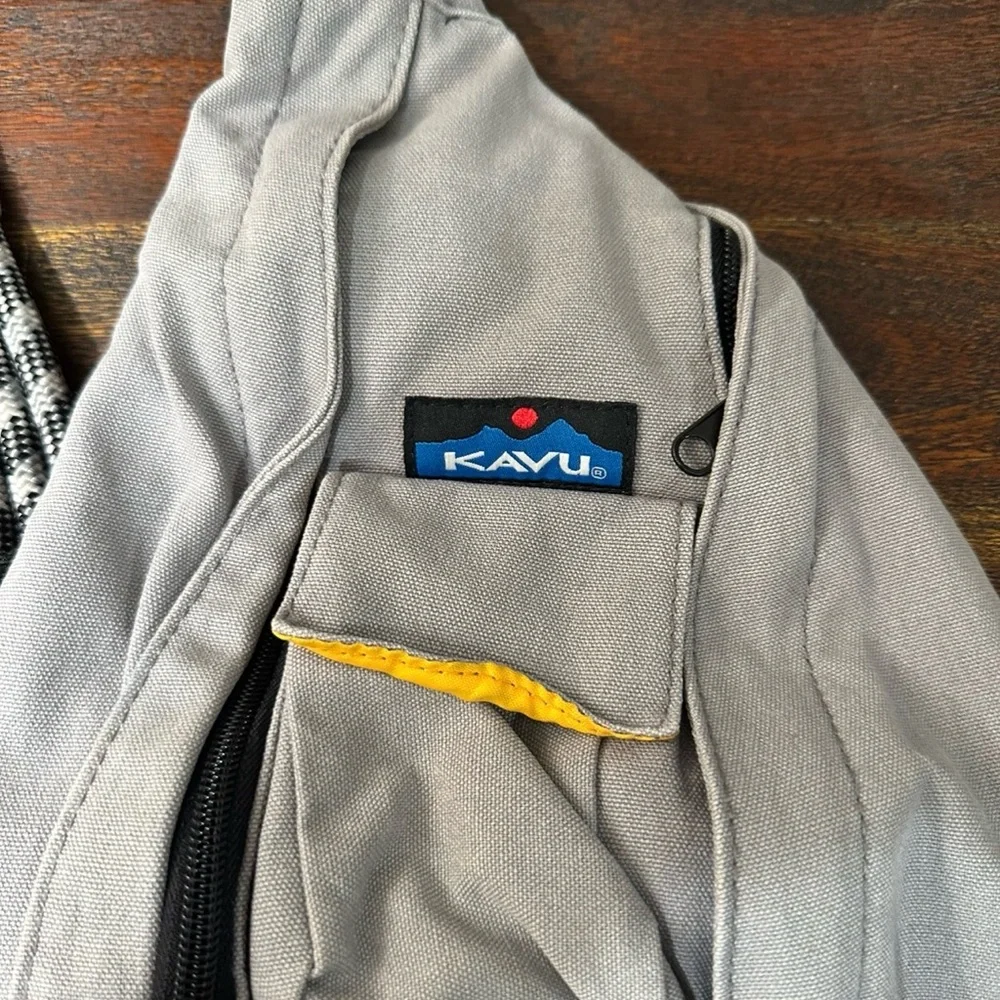 Kavu‎ Gray rope Sling Backpack